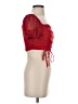 BaeVely Red Short Sleeve Top Size S - photo 4