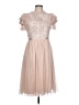 Needle & Thread 100% Polyester Pink Cocktail Dress Size 10 - photo 1