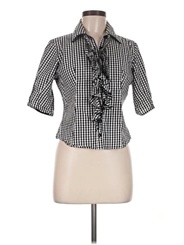 Anne Fontaine 3/4 Sleeve Button-Down Shirt (view 1)