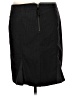 Ecru Solid Black Formal Skirt Size 8 - photo 2