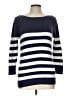 Jeanne Pierre Stripes Blue Pullover Sweater Size L - photo 1