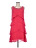 SLNY 100% Polyester Pink Cocktail Dress Size 8 - photo 1