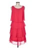 SLNY 100% Polyester Pink Cocktail Dress Size 8 - photo 2