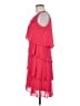 SLNY 100% Polyester Pink Cocktail Dress Size 8 - photo 5