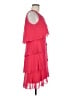 SLNY 100% Polyester Pink Cocktail Dress Size 8 - photo 4