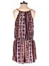 J for Justify 100% Rayon Paisley Purple Romper Size M - photo 2