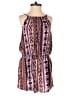 J for Justify 100% Rayon Paisley Purple Romper Size M - photo 1