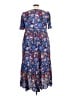 BLOOMCHIC 100% Rayon Blue Casual Dress Size 18 - 20 - photo 2