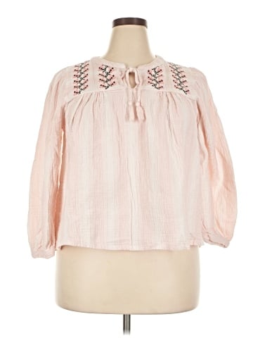 Calypso St. Barth 3/4 Sleeve Blouse (view 1)