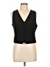 J.Crew 100% Polyester Black Vest Size 10 - photo 1