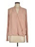 Forever 21 Pink Long Sleeve Blouse Size L - photo 1