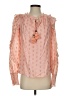 Karina Grimaldi Pink Long Sleeve Blouse Size S - photo 1