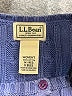 L.L.Bean 100% Cotton Blue Cardigan Size Med R - photo 7
