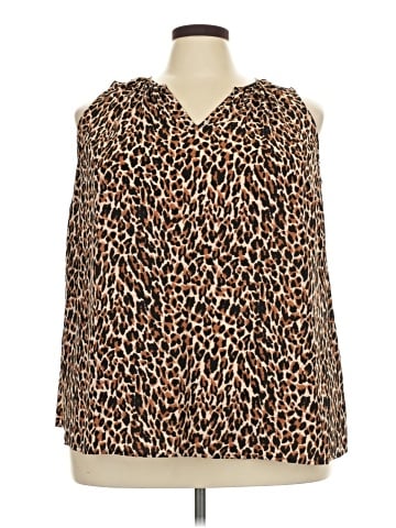 Lane Bryant Outlet Sleeveless Blouse (view 1)