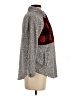 Maurices 100% Polyester Plaid Gray Pullover Sweater Size S - photo 4