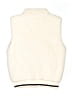 Sovereign Code 100% Polyester Ivory Faux Fur Vest Size 8 - photo 2