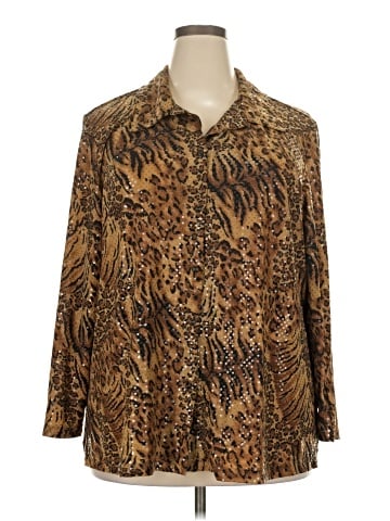 Avenue Long Sleeve Blouse (view 1)