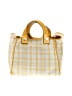 Tory Burch 100% Leather Plaid Yellow Leather Tote One size - photo 3