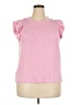 XXI Pink Short Sleeve Top Size XXL - photo 1