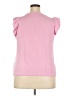 XXI Pink Short Sleeve Top Size XXL - photo 2