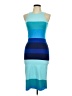 Express Color Block Blue Cocktail Dress Size M - photo 1