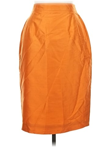 Louis Féraud Silk Skirt (view 1)