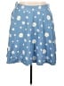 Unique Vintage Floral Blue Casual Skirt Size 1X - photo 1