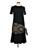Zara Basic Argyle Black Casual Dress Size M - photo 1
