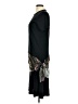 Zara Basic Argyle Black Casual Dress Size M - photo 5