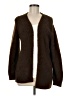 Closed Solid Brown Cardigan Size M - photo 1