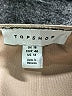 Topshop Solid Tan Formal Skirt Size 14 - photo 4