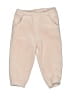 Little Planet 100% Polyester Solid Tan Casual Pants 9-12 MO / 12 MO - photo 1
