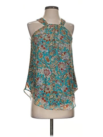 Sundance Sleeveless Silk Top (view 1)