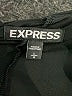 Express 100% Polyester Solid Black Cocktail Dress Size L - photo 7