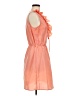 Venus 100% Polyester Orange Casual Dress Size M - photo 4