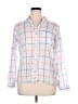 Columbia Plaid White Long Sleeve Button-Down Shirt Size XL - photo 1