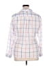 Columbia Plaid White Long Sleeve Button-Down Shirt Size XL - photo 2