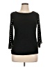 Cartise Black 3/4 Sleeve Top Size L - photo 1