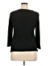Cartise Black 3/4 Sleeve Top Size L - photo 2