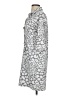 Persifor 100% Elastane Print Gray Casual Dress Size XS - photo 5