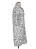Persifor 100% Elastane Print Gray Casual Dress Size XS - photo 4
