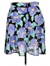 Unique Vintage Floral Blue Casual Skirt Size 1X - photo 2