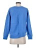 CAbi 100% Cotton Blue Pullover Sweater Size S - photo 2