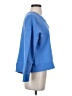 CAbi 100% Cotton Blue Pullover Sweater Size S - photo 4