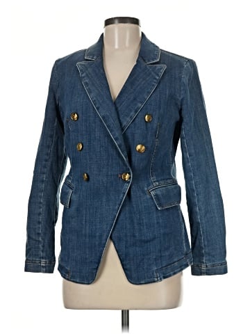 White House Black Market Denim Jacket (view 1)