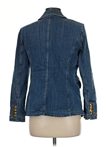 White House Black Market Denim Jacket (view 2)