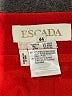 Escada Solid Red Wool Skirt Size EU 44 / US 14 - photo 4