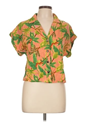 Monteau Short Sleeve Blouse (view 1)