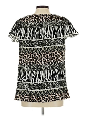 Art and Soul Short Sleeve Blouse (view 2)