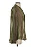 Kut from the Kloth 100% Polyester Green Long Sleeve Blouse Size S - photo 4